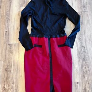 Catherine dean long sleeve dress size 16US